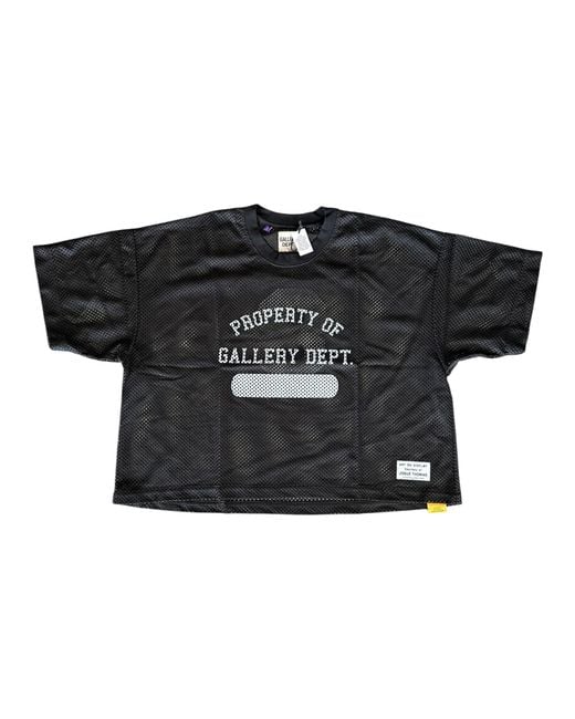 GALLERY DEPT. Black Practice Mesh Jersey Gd379" for men