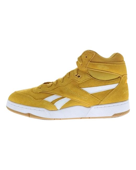 Reebok Yellow Bb 4000 Ii Mid Id1524" for men