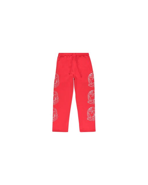 BBCICECREAM Red Helmet Line Sweatpants "Racing' 841 8108" for men