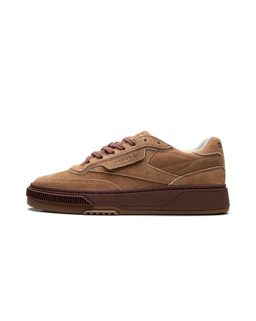 Reebok Brown Club C Ltd Low "Rust Edge Suede" Rmia04Dc99Lea00I2061" for men