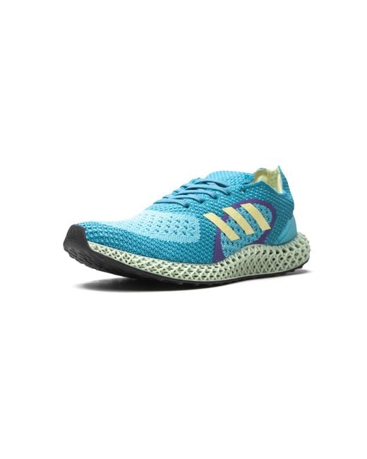Adidas Blue Zx Runner 4D 'Light Aqua' Fy0152" for men