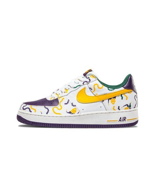 Nike Black Air Force 1 "Mardi Gras" 306353 172" for men