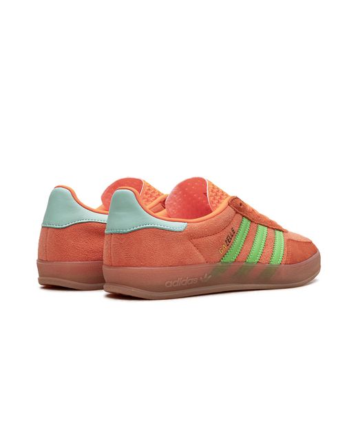 Adidas Black Gazelle Indoor "Solar" Jq0193"