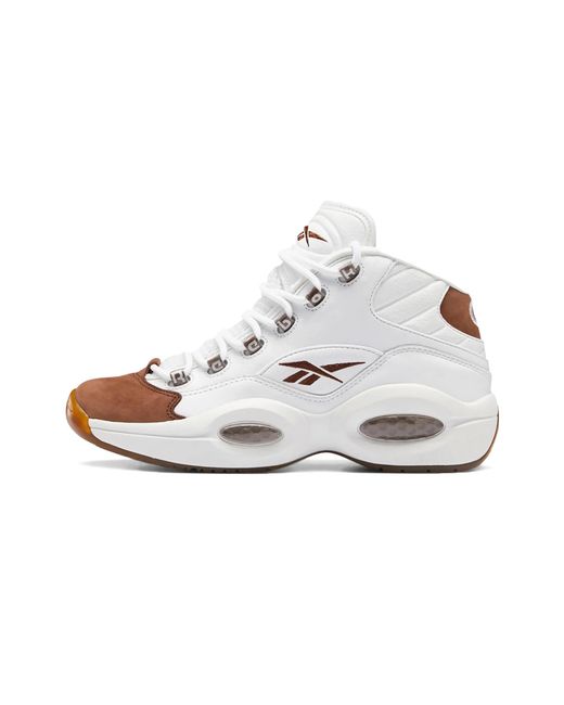 Reebok Black Question Mid "Mocha Toe" Gx0241" for men