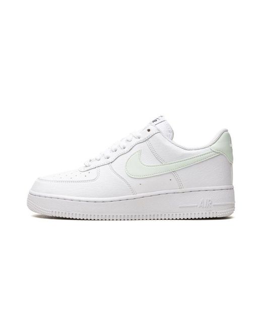Nike Black Air Force 1 '07 Next Nature "barely Green" Shoes