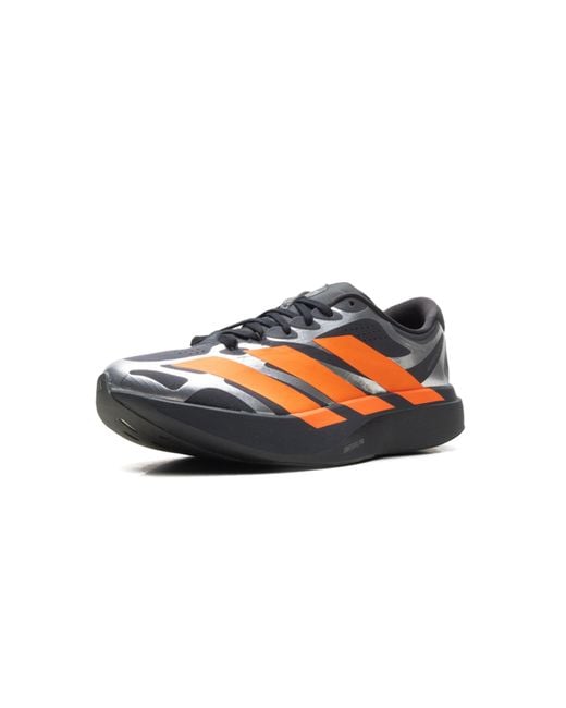 Adidas Blue Adizero Evo Sl Exo "Carbon Lucid Metallic" Ki4766" for men