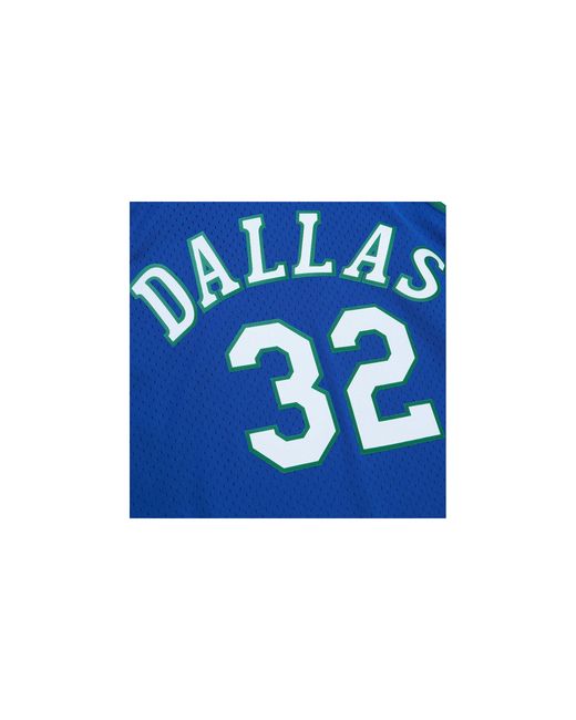 Mitchell & Ness Blue Nba Jersey "1993 Dallas Mavericks Jamal Mashburn for men