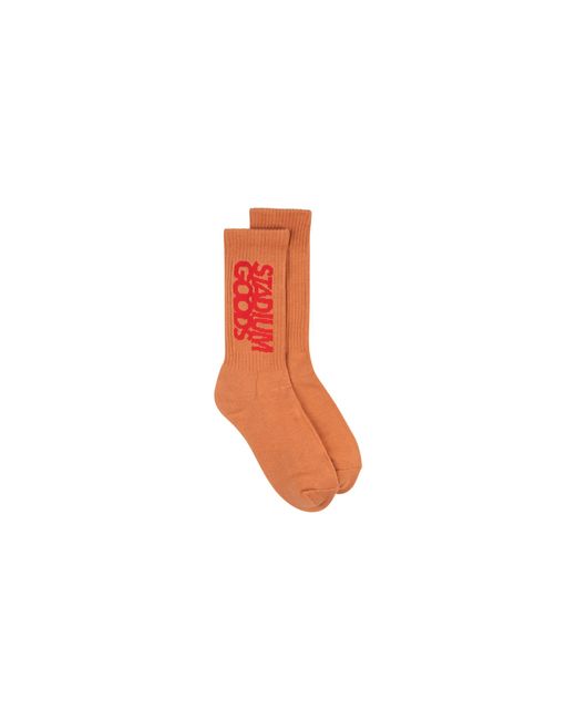 Stadium Goods Black Crew Sock "Mesa" Sgs0439"