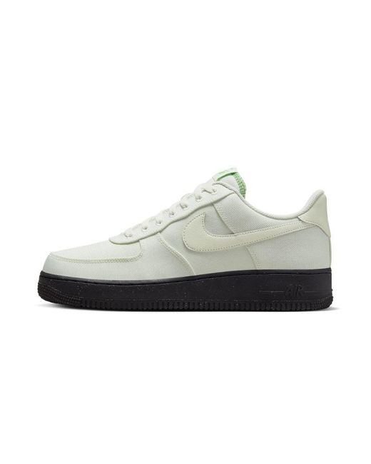 Nike Black Air Force 1 "sea Glass" Shoes for men