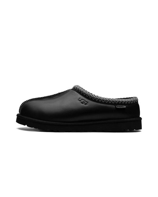 Ugg Black Tasman Lthr Regen Slipper 1163890 Blk" for men