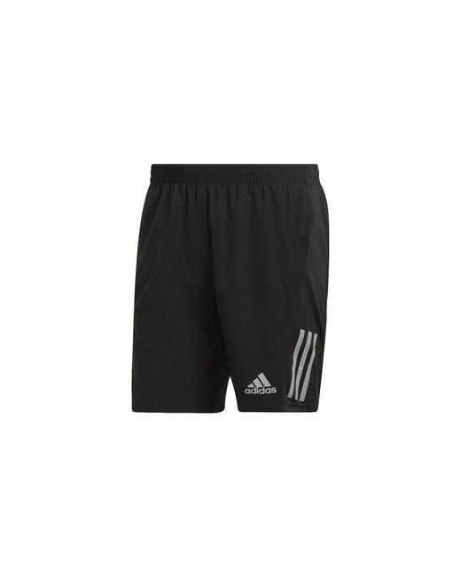 Adidas Black Own The Run Shorts Reflective" H58593" for men