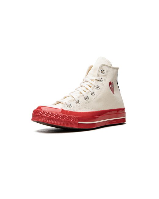 Converse Red Chuck 70 High "Cdg Play for men