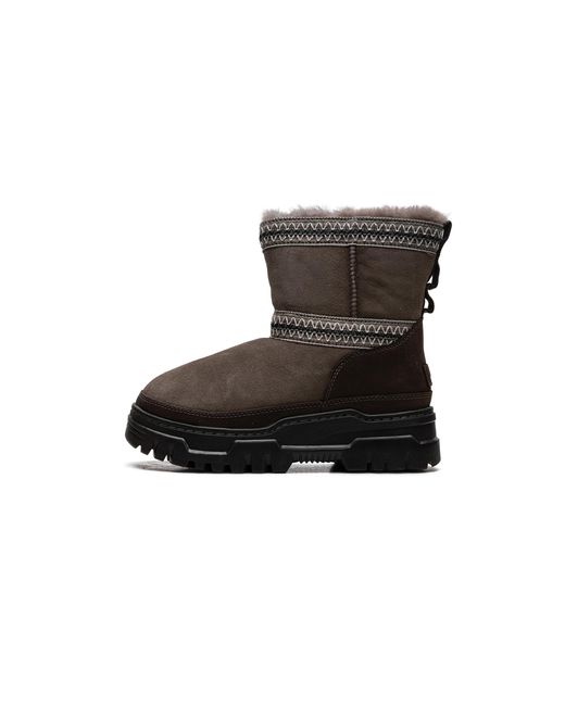Ugg Black Classic Mini Trailgazer Boot "Hickory" 1158322 Hck"