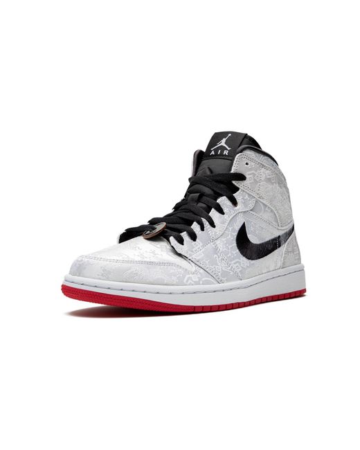 Nike Black Air 1 Mid "Fearless Edison Chen for men