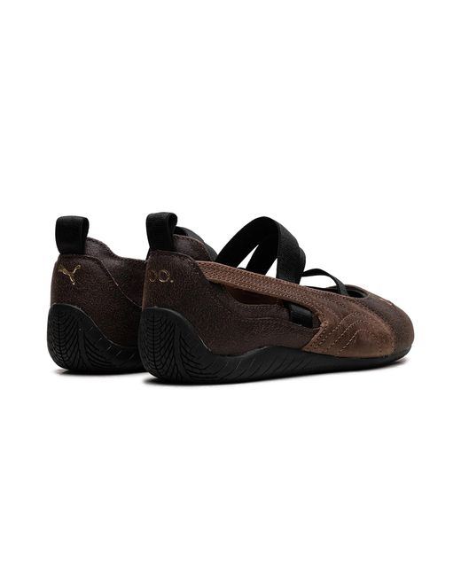 PUMA Black Speedcat Ballet "Voo Dark Chocolate" 405089 01"