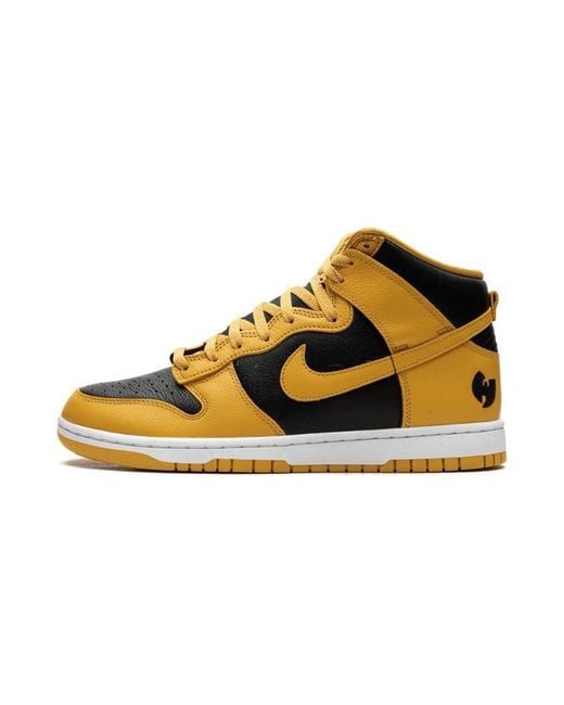 Nike Black Dunk High "Wu-Tang" Shoes for men