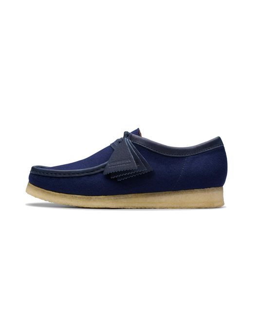 Clarks Blue Wallabee 26178225" for men