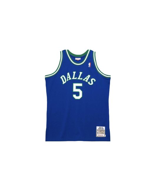Mitchell & Ness Blue Authentic Jersey "Nba Dallas Mavericks 94 Jason Kidd" Ajy4Cp19127 Dmaroya94Jki" for men