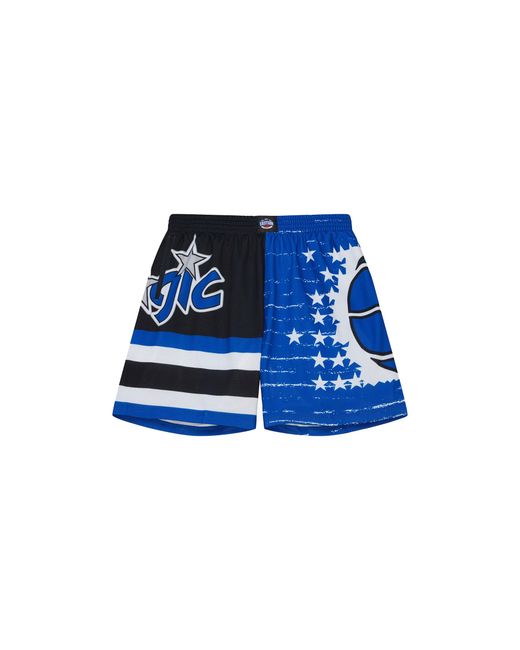 Mitchell & Ness Blue Nba Jumbotron 3.0 Shorts Magic "Magic" Pshr4984 Omayypppmtwh" for men