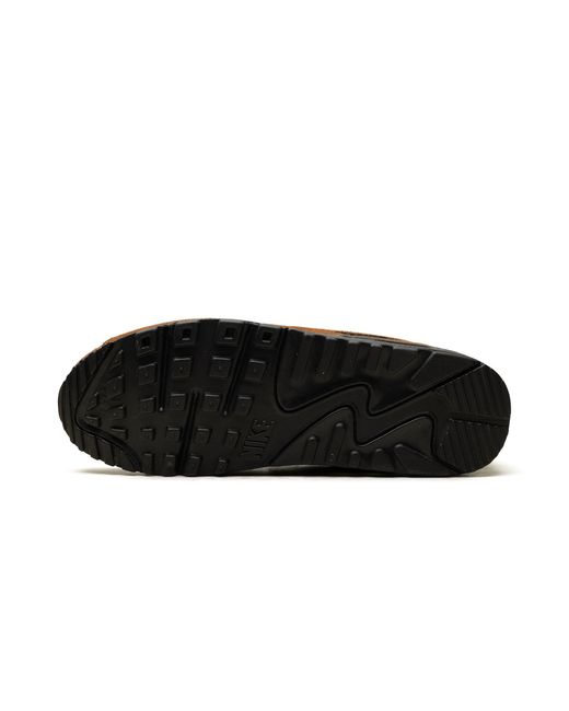 Nike Black Air Max 90 Premium "Light British Tan Velvet" Iq0283 281" for men