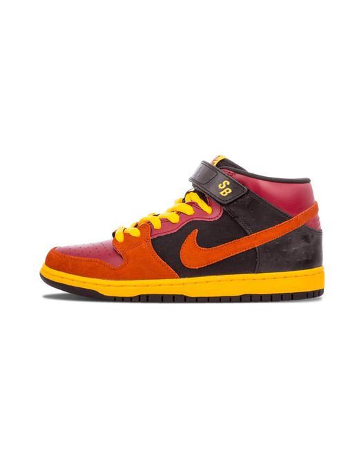 Nike Black Dunk Mid Pro Sb "Ostrich" 314383 680" for men