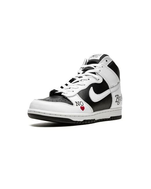 Nike Black Sb Dunk High "Supreme for men