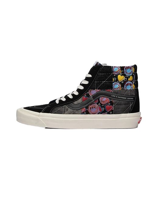 Vans Black Sk8-Hi 38 Dx Anaheim "Positivity Patchwork" Vn0A54Fb A5J" for men
