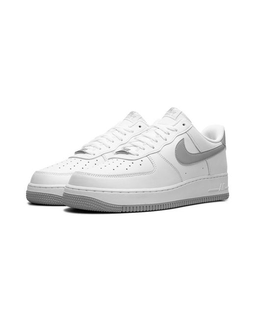 Nike Gray Air Force 1 Low '07 Light Smoke" Shoes for men