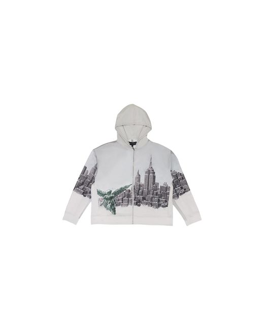 Who Decides War Black Angel Over The City Sweatshirt 1110010008Aw23" for men