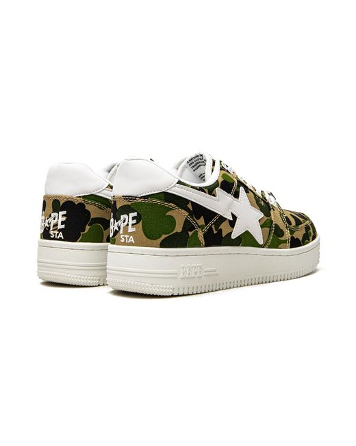 A Bathing Ape Black Sta Low 'Abc Camo' "Multi" 1C70191020" for men