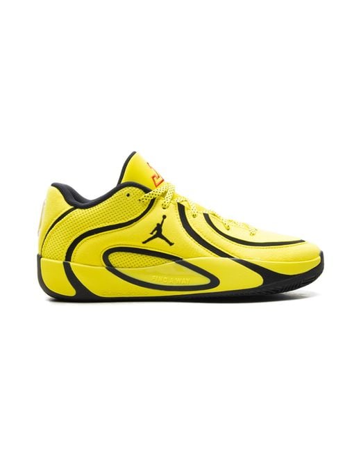 Nike Yellow Tatum 4 "Bruce Lee" Hq4614-700" for men
