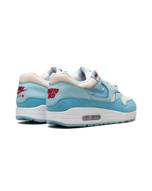 Nike Blue Air Max 1 "Puerto Rico for men