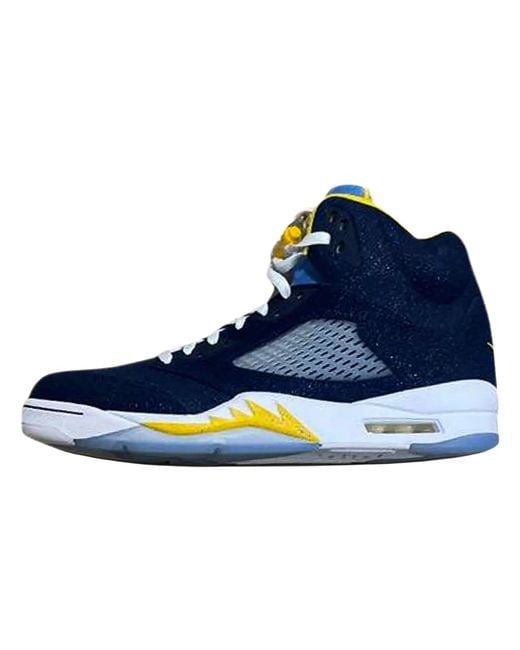 Nike Blue 5 Retro "Marquette Pe" Dj4954 997017 Sz" for men