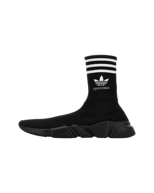 Balenciaga Black Speed Trainer "Adidas" 717591 Wbdv1 1009" for men