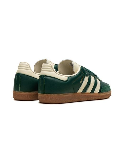 Adidas Black Samba Og "collegiate Green" Shoes