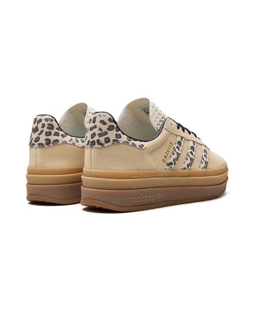 Adidas Black Gazelle Bold "Cheetah Stripes" Ji1370"
