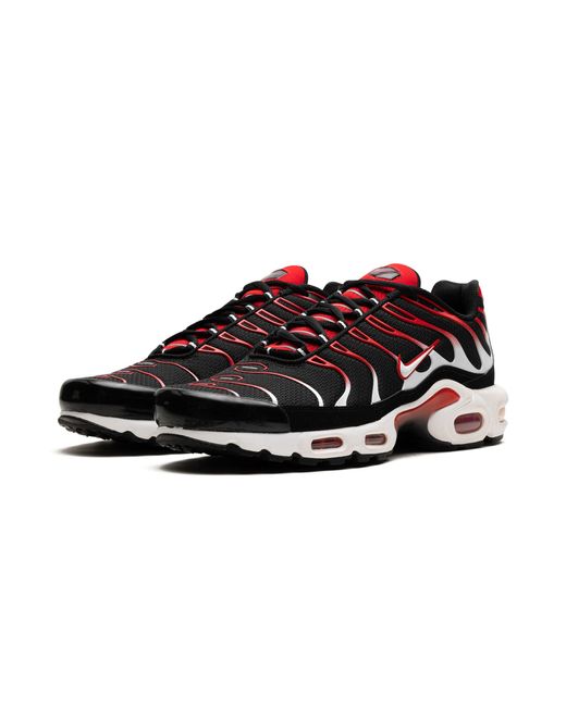 Nike Air Max Plus "black White University Red" Shoes