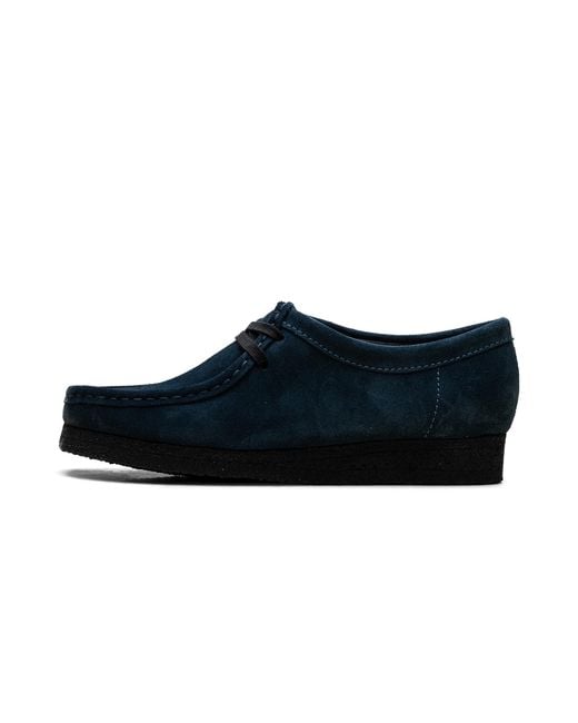 Clarks Black Wallabee "Deep Suede" 26173243"