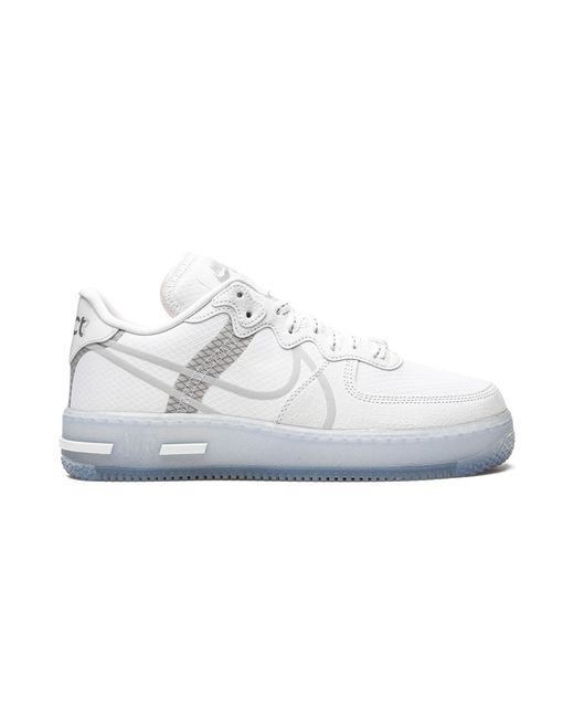 Nike Black Air Force 1 React Ice" for men