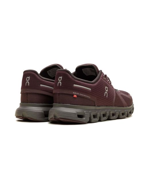 On Shoes Brown Cloud 6 "Mulberry for men