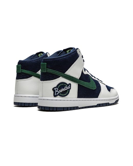 Nike Black Dunk Hi Prm Emb "Official Basketball Merchandise" Dh0953 400" for men
