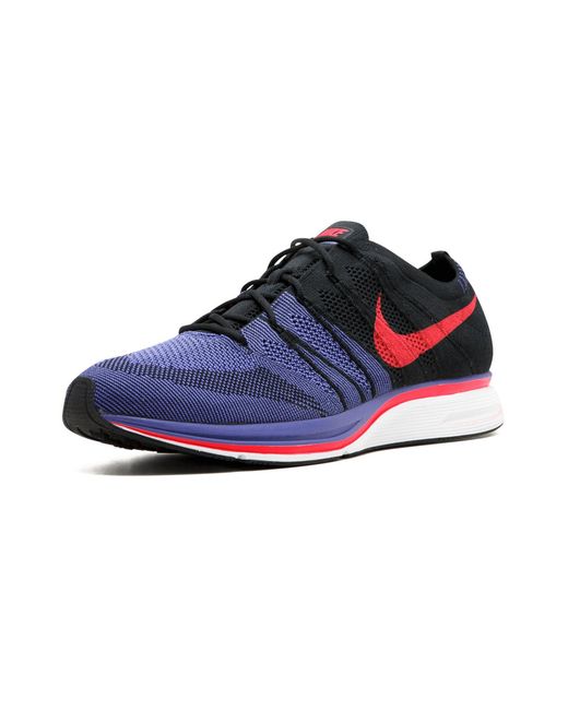 Nike Blue Flyknit Trainer Ah8396 003" for men