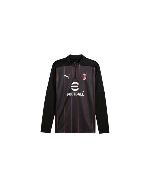PUMA Black Acm Prematch 1/4 Zip Top 779345 07" for men