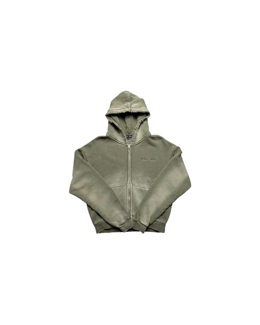 THIRTEENTH STUDIO Green Faded Flag Hoodie D4B4D3F8" for men