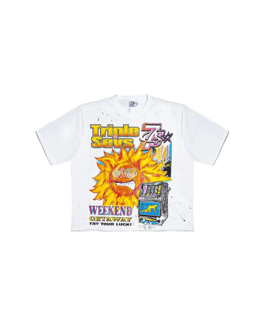 Triple Sevens Black Weekender T-Shirt Ts7011" for men