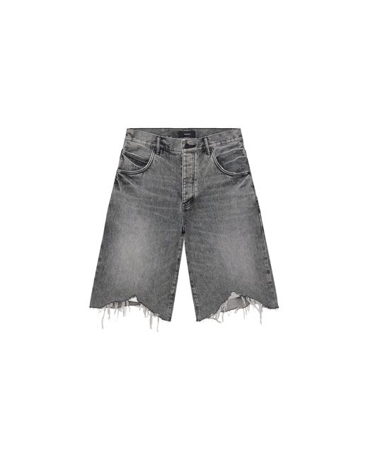Purple Brand Black P070 High Summer Destroy Short P070 Hsdb326" for men