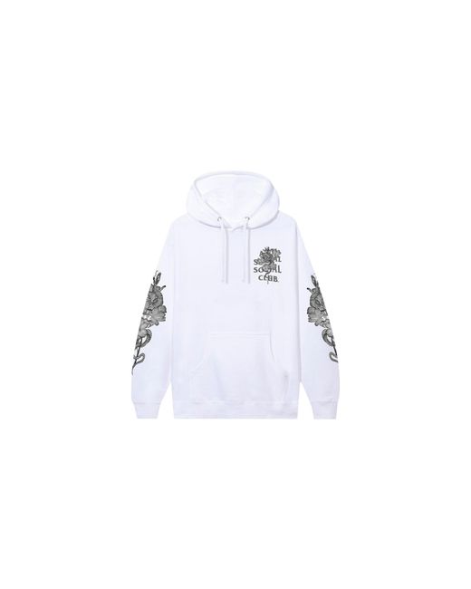 ANTI SOCIAL SOCIAL CLUB Black Hokkaido 3M Hoodie Assc H3Mh" for men