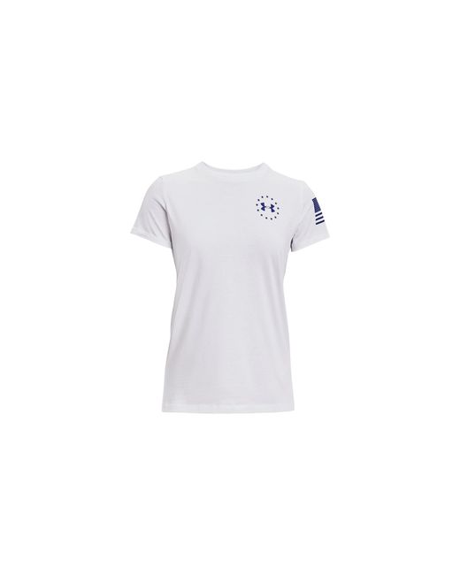 Under Armour Black Freedom Banner T-Shirt Royal" 1352160 101"