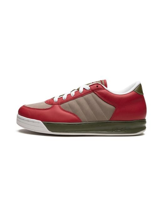 Reebok Red S. Carter Classic Low Elite "Fire Khaki Deep" 10 151471" for men