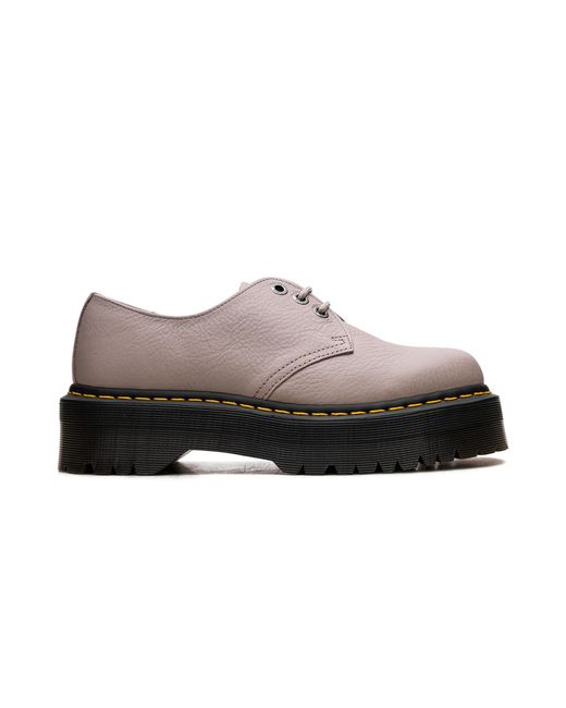 Dr. Martens Black 1461 Ii Pisa Leather Platform "Vintage Taupe" 31167348"